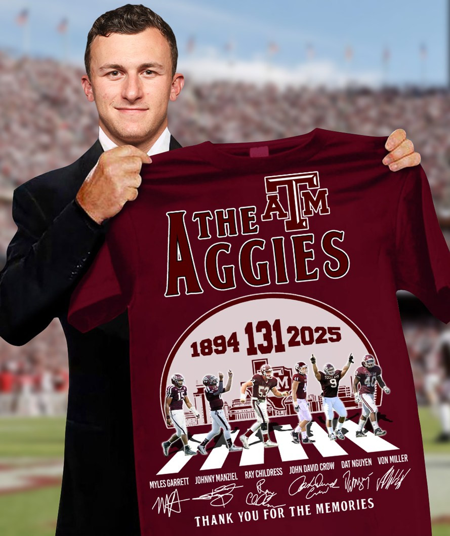 1894 2025 Texas A&M Aggies Thank You For The Memories T-Shirt For Football Fans Oregontrailrvpk Shirt