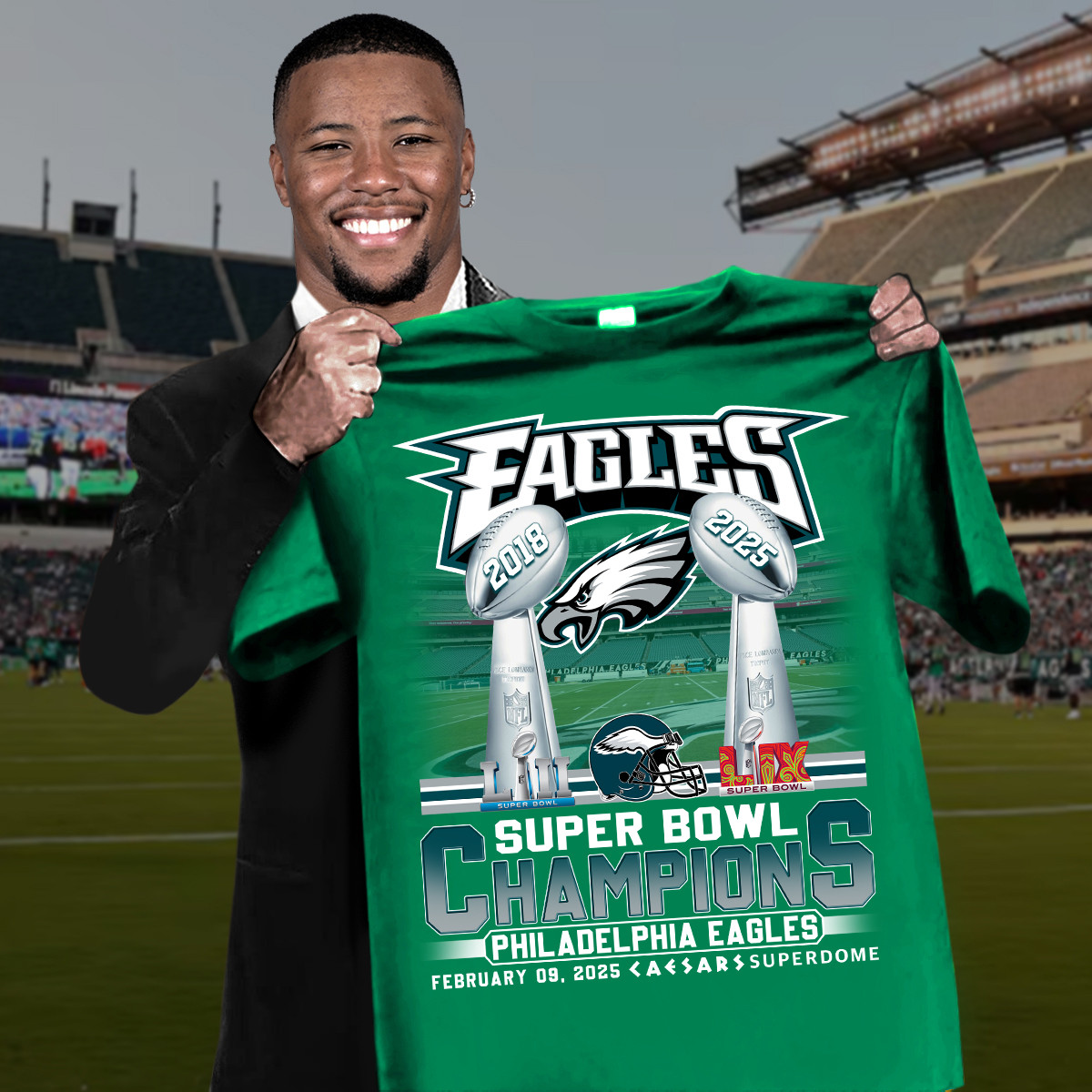 2018 2025 Philadelphia Eagles Super Bowl LIX Champions T-Shirt Football Gifts Oregontrailrvpk Shirt
