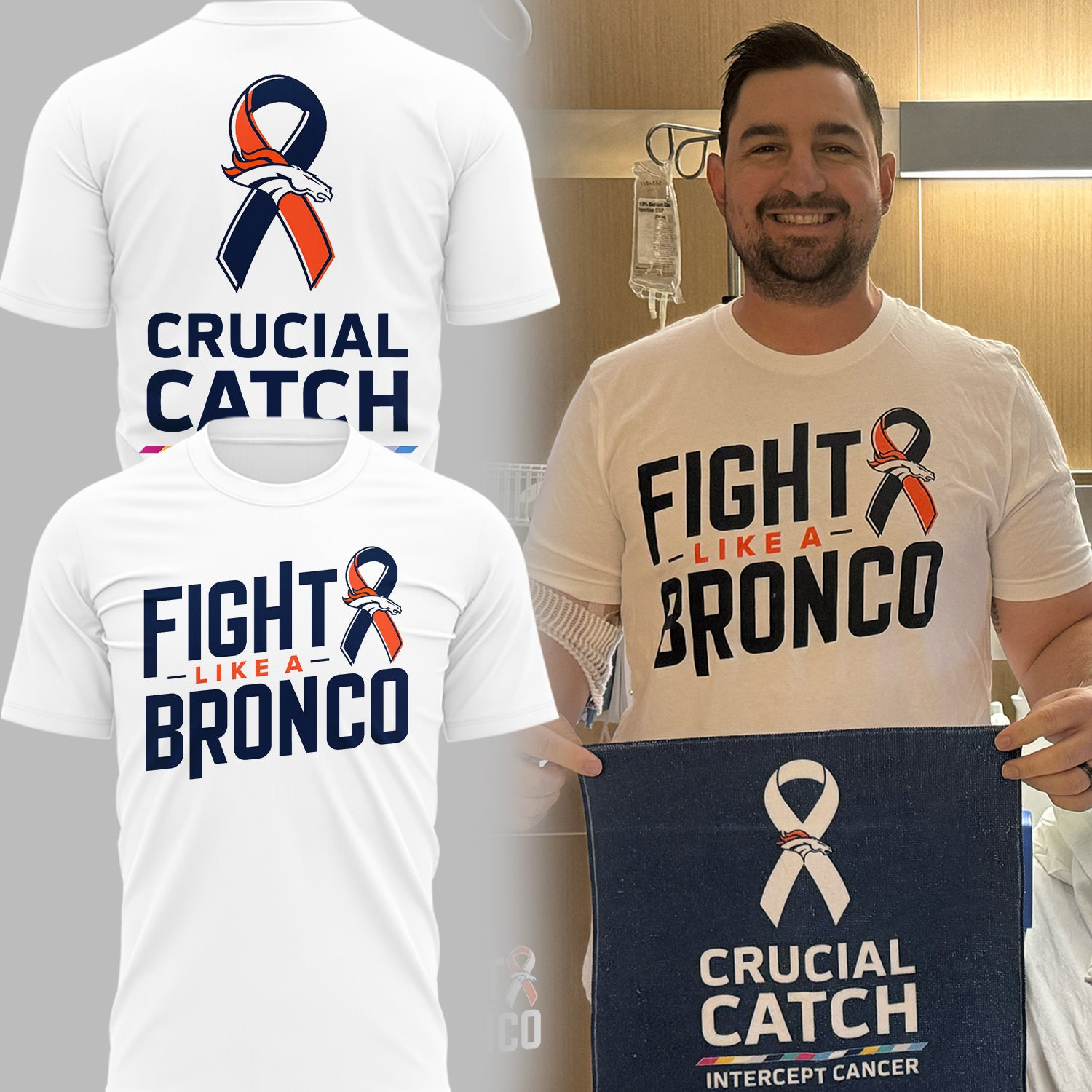 2024 Denver Broncos 3D T-Shirt Fight Like A Bronco Denver Broncos Shirt Basketball Oregontrailrvpk Shirt