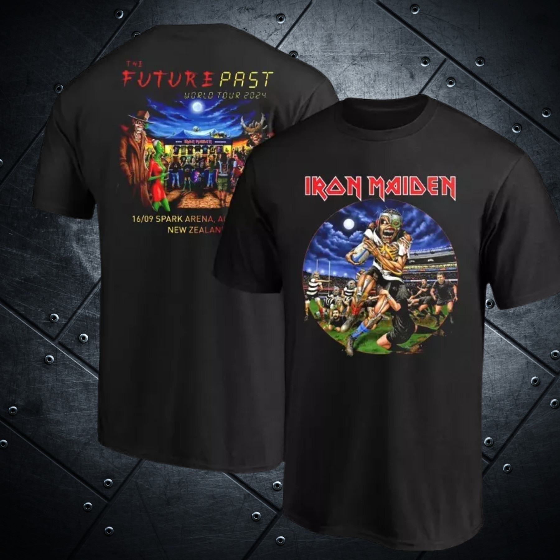 2024 Future Past Tour Auckland New Zealand Event T-Shirt Oregontrailrvpk Shirt
