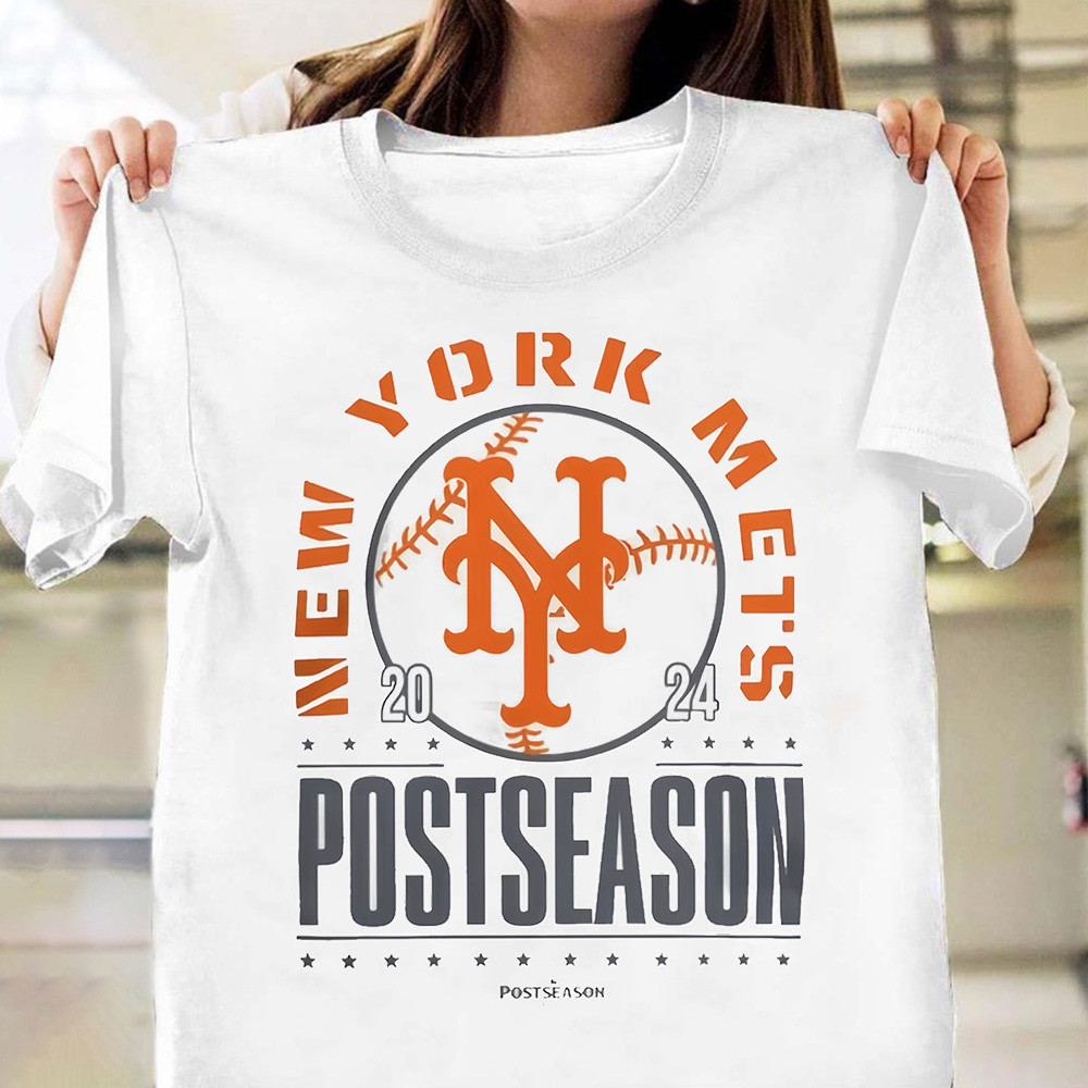 2024 Playoffs Mlb Postseason New York Mets Reveal Logo T-Shirt Oregontrailrvpk Shirt