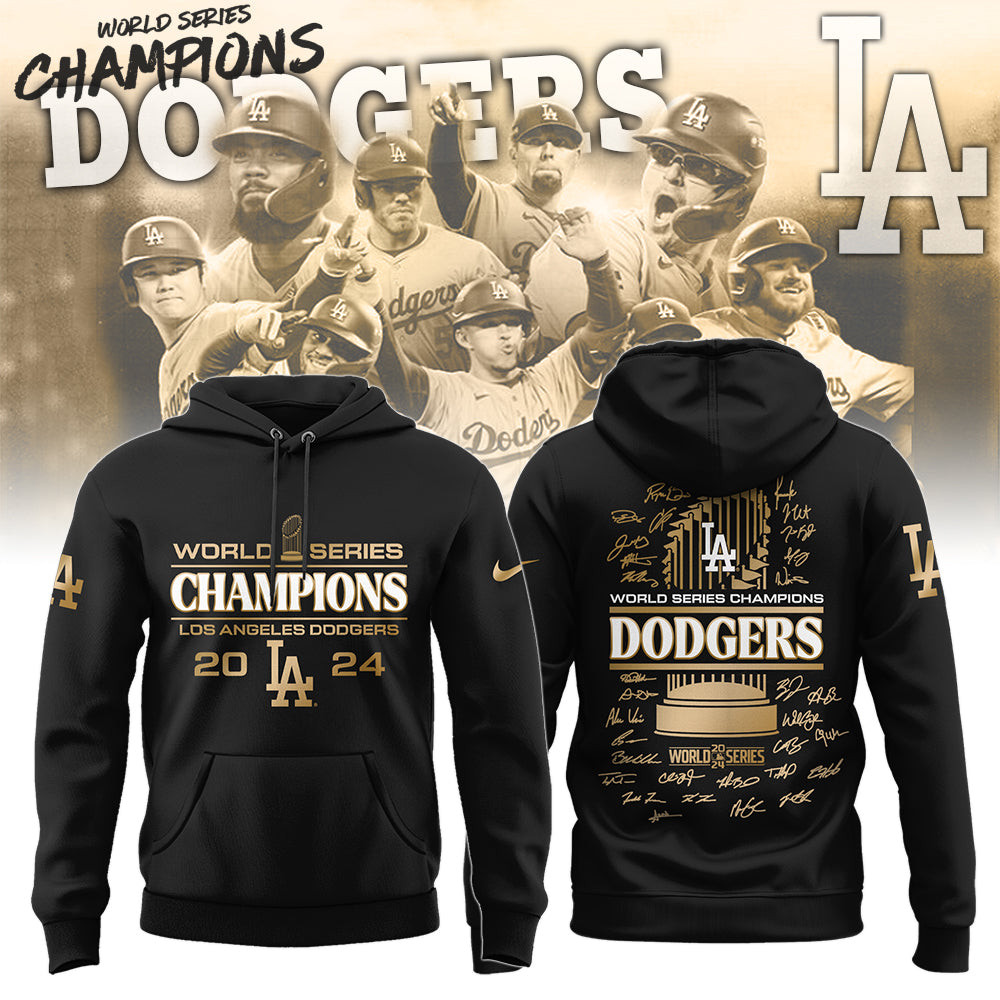 2024 Premium Los Angeles Dodgers Hoodie Gift For Real Fan
