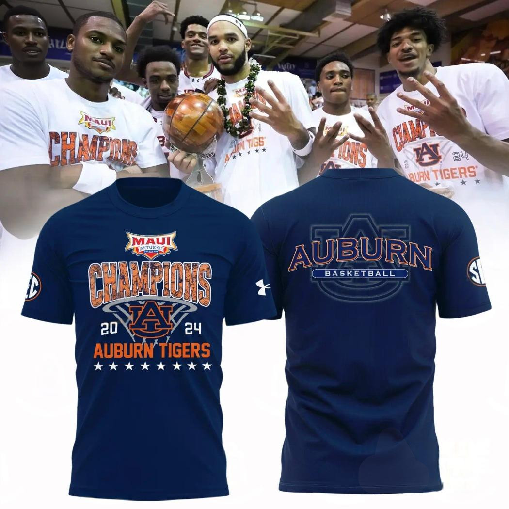 2025 Champions Auburn Tigers Mens Basketball T-Shirt Gift For Basketball Lover Oregontrailrvpk Shirt