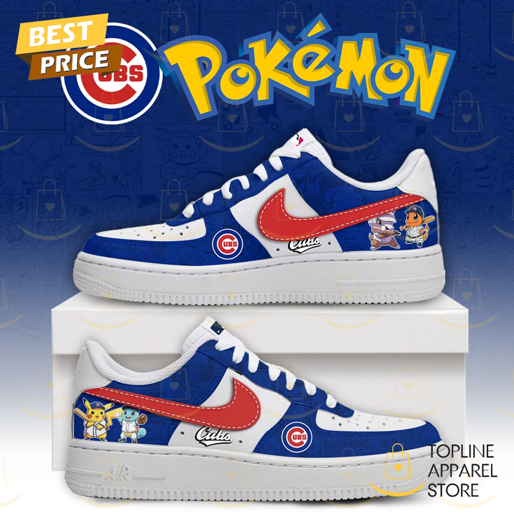 2025 Chicago Cubs x Po kemon Go Air Force 1