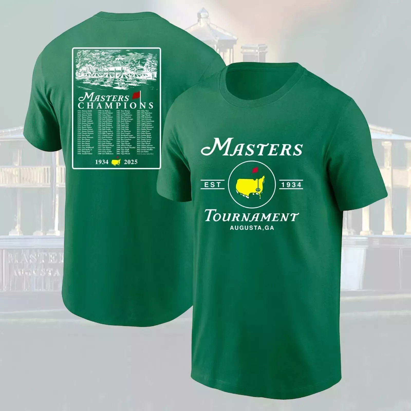 2025 Masters Golf Tournament Augusta National T-Shirt For Golf Lovers Oregontrailrvpk Shirt