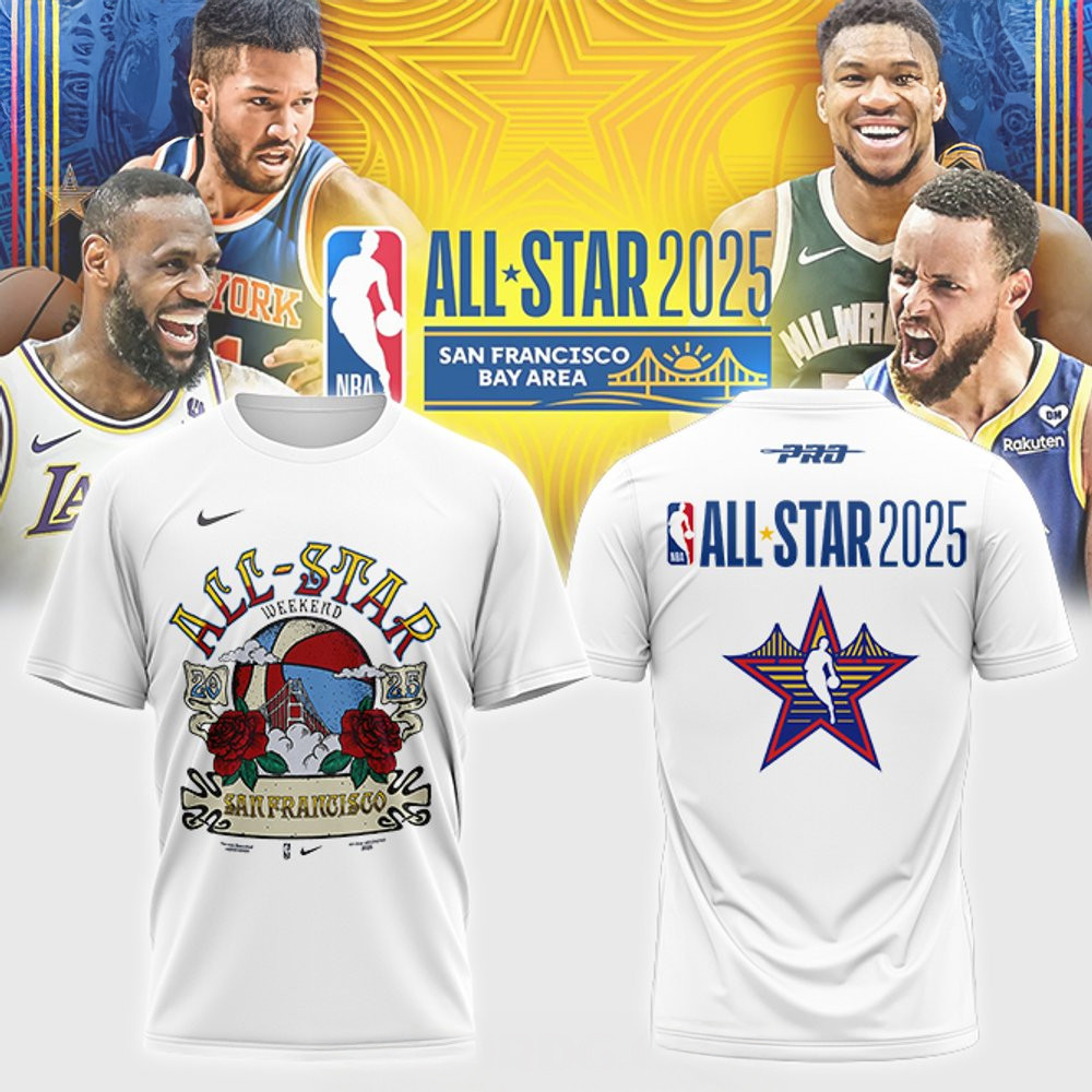 2025 NBA All-Star Game San Francisco T-Shirt Gift For Basketball Lover Oregontrailrvpk Shirt