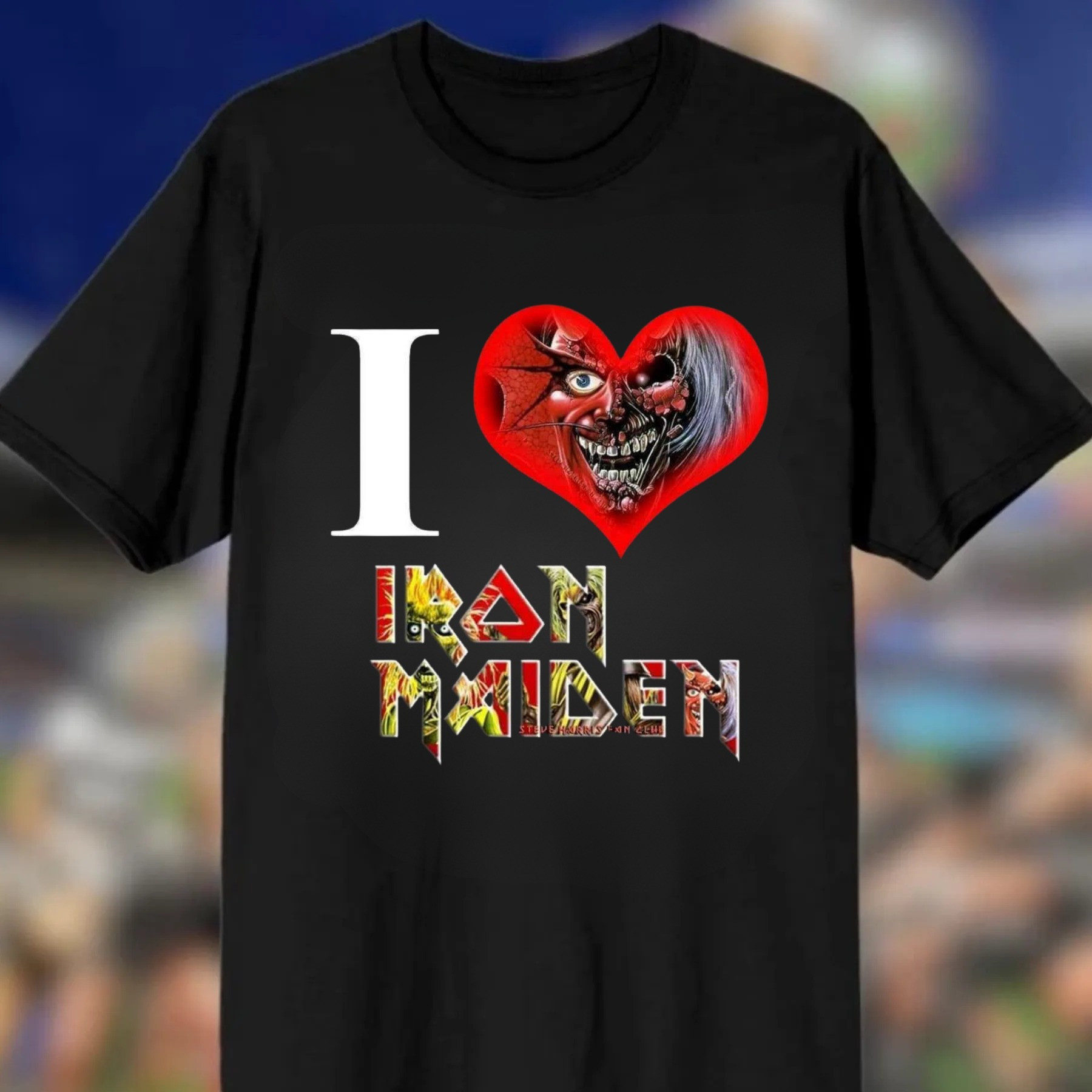 2025 World Tour I Love Iron Maiden T-Shirt Gift Ideas For Music Lovers Oregontrailrvpk Shirt