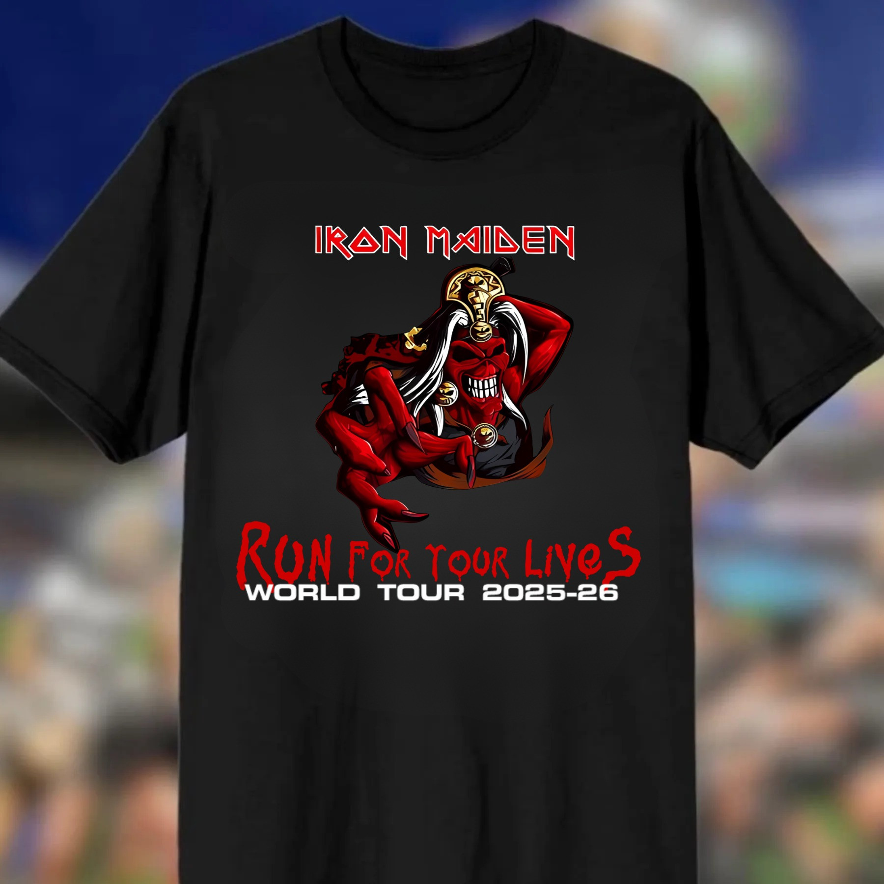 2025 World Tour Run For Your Lives Fear Of The Dark T-Shirt Presents For Music Lovers Oregontrailrvpk Shirt