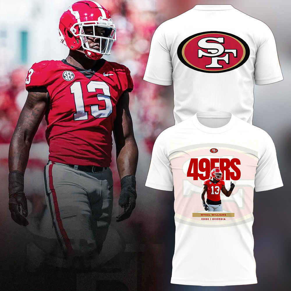 49ers Mykel Williams 2025 NFL Draft Shirt Gifts For Football Fan Oregontrailrvpk Shirt