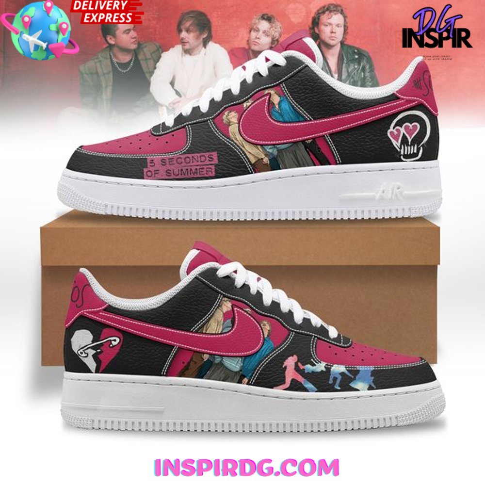 5 Seconds of Summer Limited Edition Air Force 1