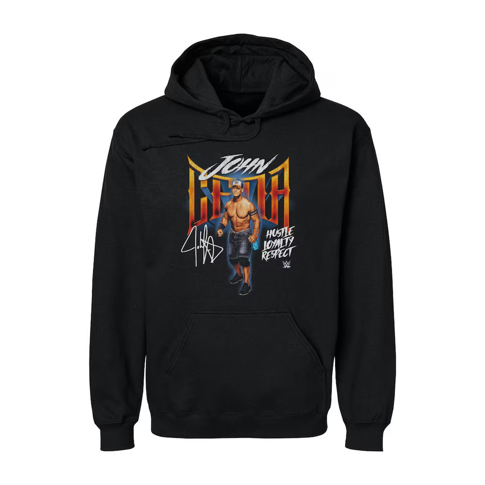 500 Level Black John Cena Hustle Loyalty Respect Grunge Hoodie Gifts