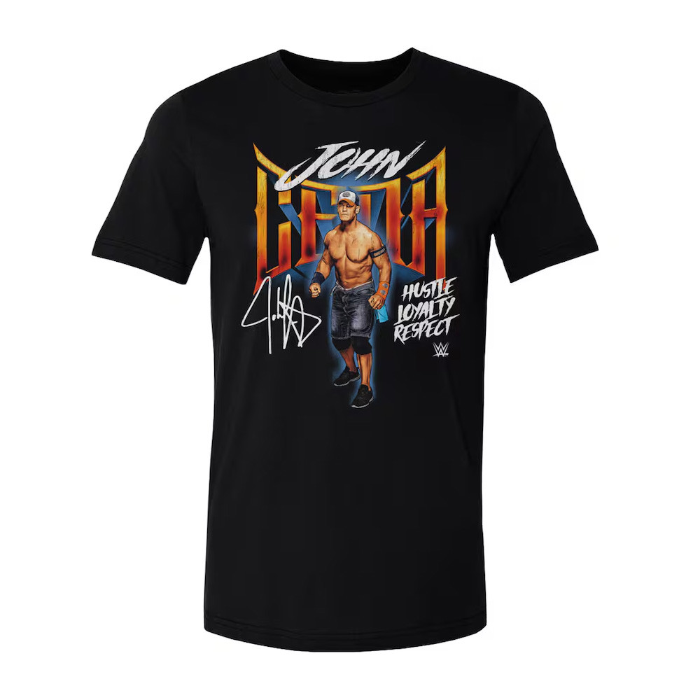 500 Level Black John Cena Hustle Loyalty Respect Grunge T-Shirt Oregontrailrvpk Shirt