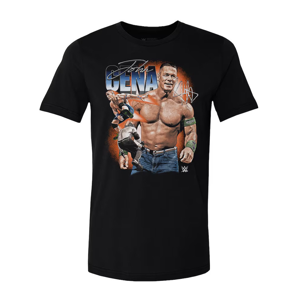 500 Level Black John Cena Vintage Superstar T-Shirt For Wrestler Oregontrailrvpk Shirt