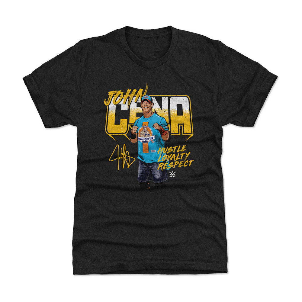 500 Level Heather Black John Cena Hustle Loyalty Respect T-Shirt Oregontrailrvpk Shirt