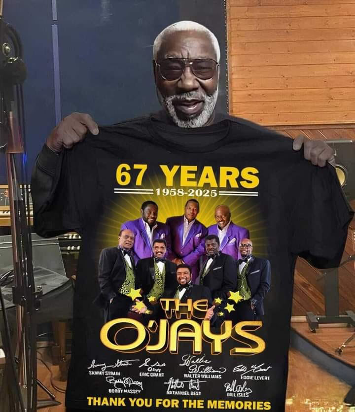67 Years 1958 2025 The O'Jays Shirt Thank You For The Memorials T-Shirt Oregontrailrvpk Shirt