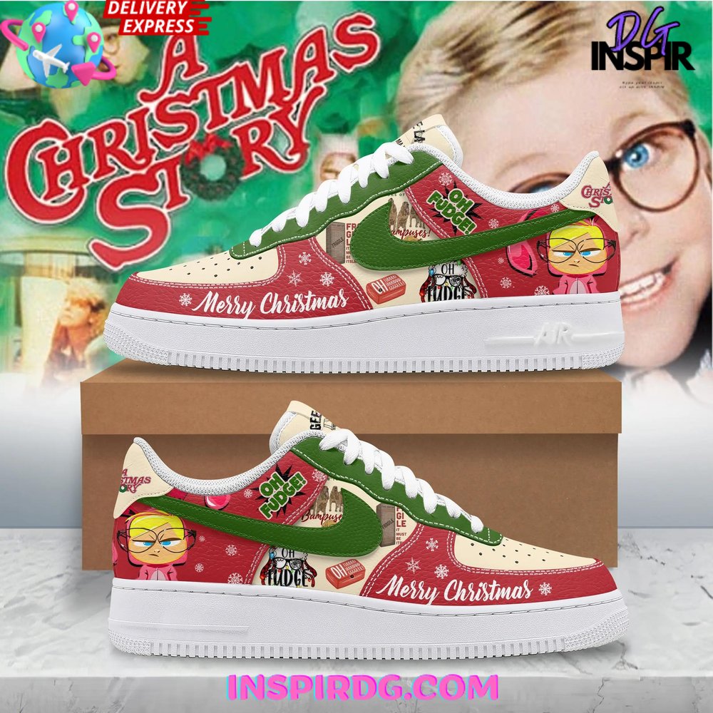 A Christmas Story Limited Edition Air Force 1