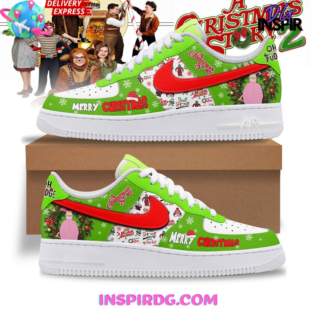 A Christmas Story Merry Christmas Limited Air Force 1
