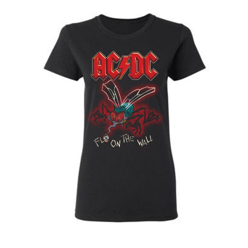 AC DC Fly On The Wall T-Shirt Mother's Day Presents Ideas 2025 Oregontrailrvpk Shirt