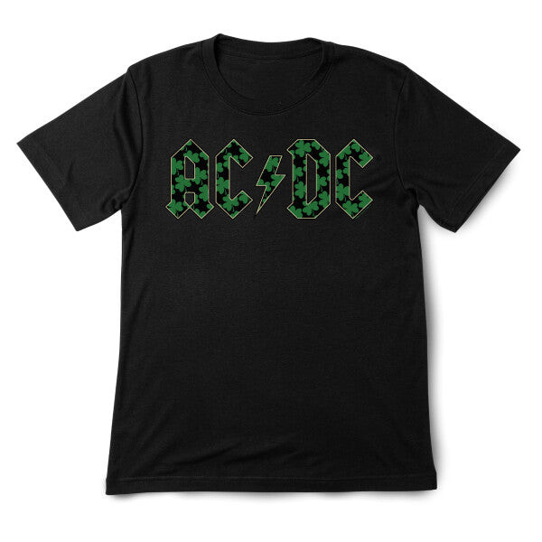AC DC Lucky Clover St. Patty's Day T-Shirt Birthday Presents For Mom Ideas Oregontrailrvpk Shirt