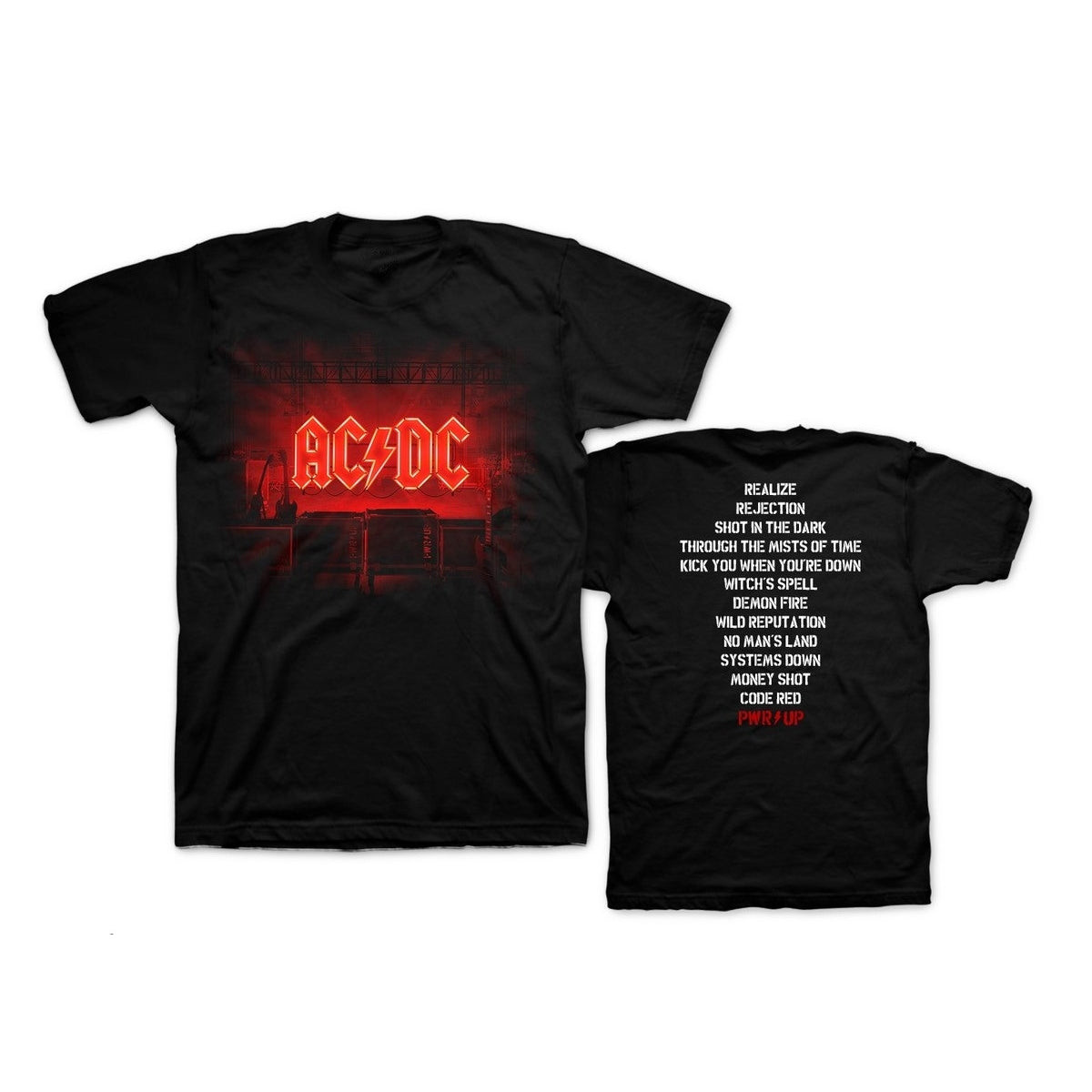 AC DC POWER UP Logo T-shirt Mother's Day Gifts For Wife Oregontrailrvpk Shirt