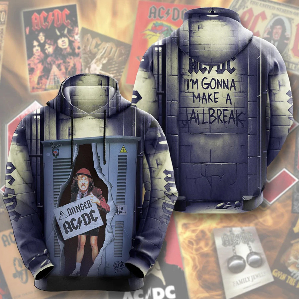 AC DC Pwr Up Tour 2025 Hoodie Gifts For Rock Band Fans