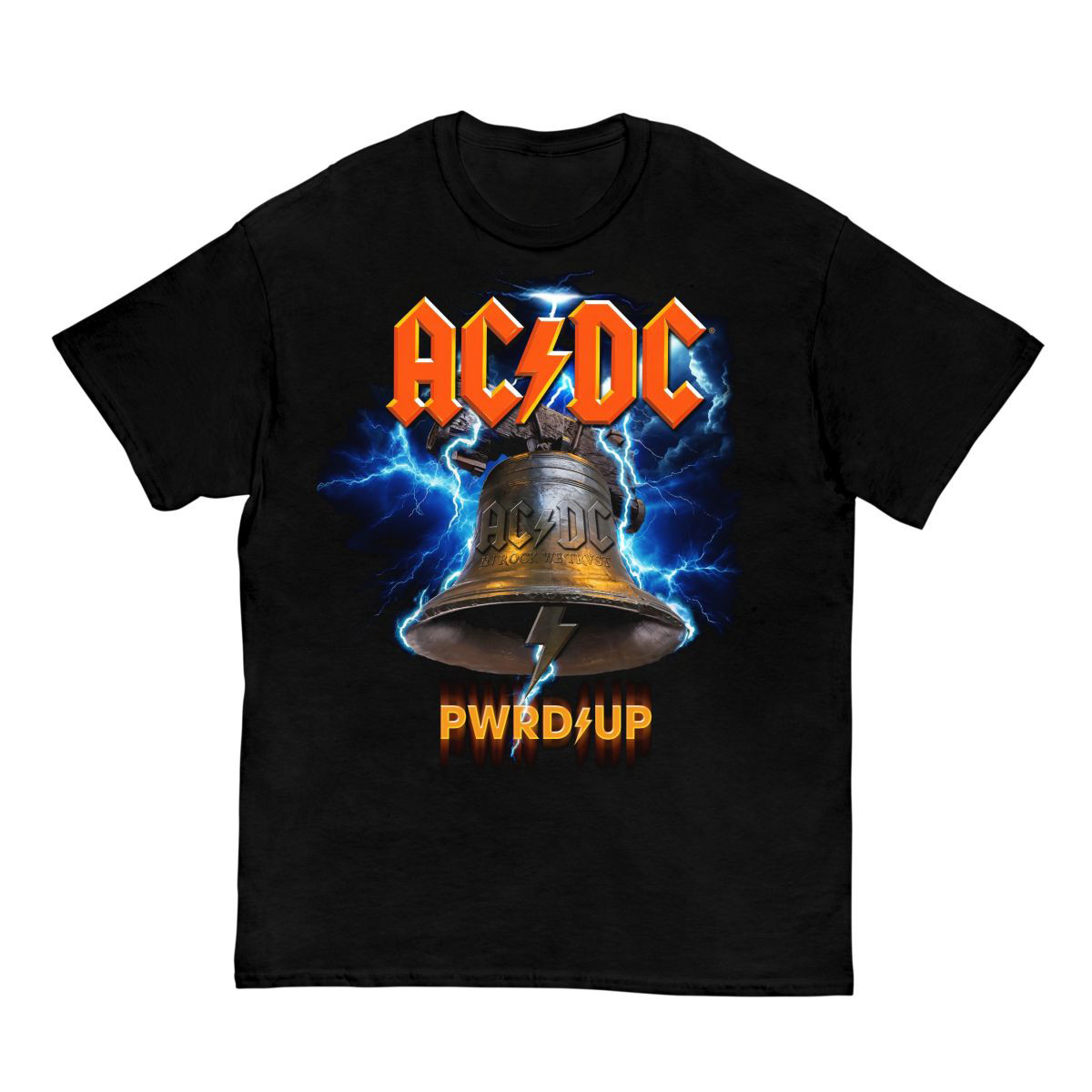 ACDC Hells Bells PWR UP Tour T-Shirt Birthday Oregontrailrvpk Shirt