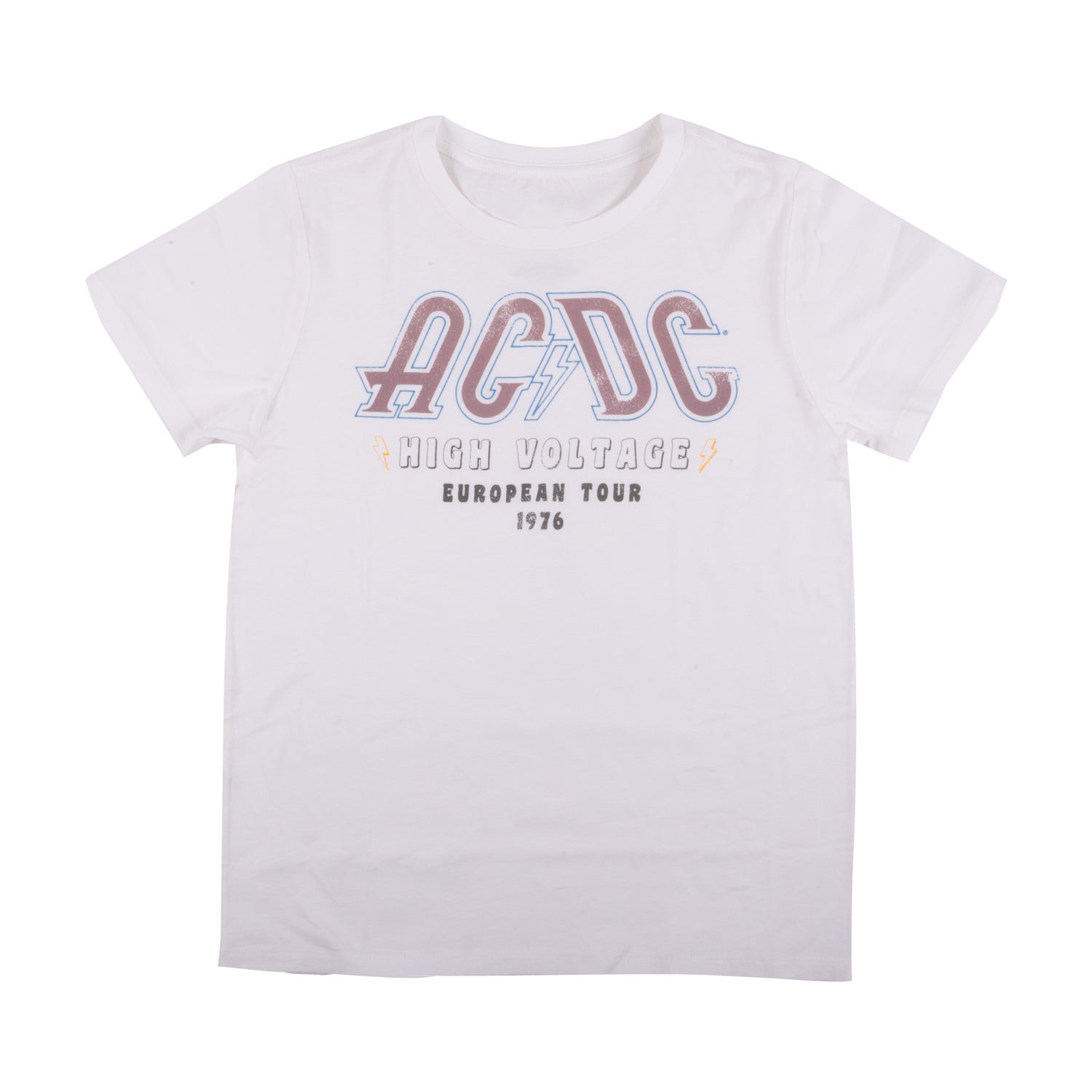 ACDC High Voltage European Tour 1976 Womens T-shirt Meaningful Gifts For Mom Oregontrailrvpk Shirt