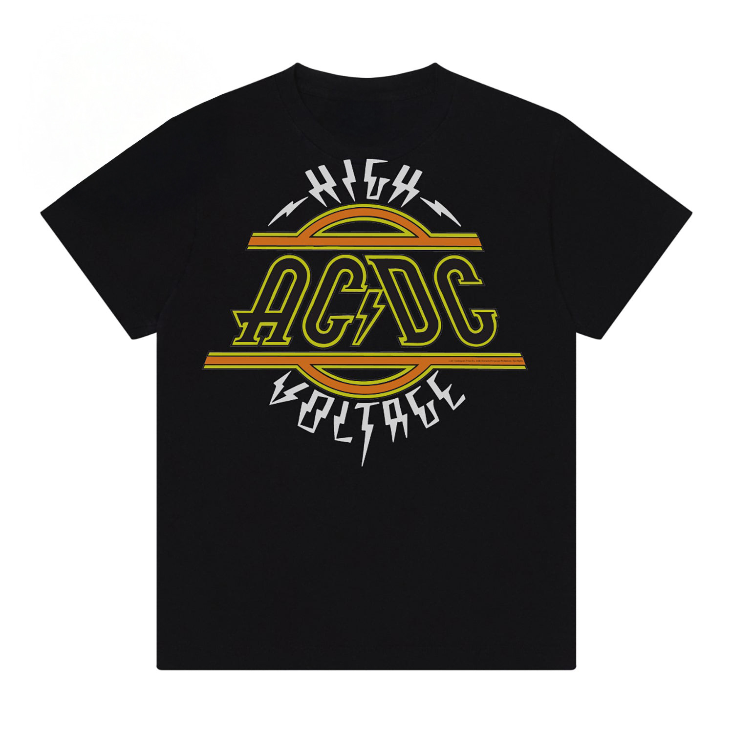 ACDC High Voltage Logo T-shirt Luxury Mother's Day Gifts Oregontrailrvpk Shirt