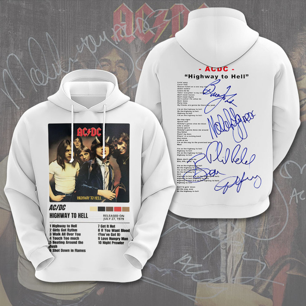 ACDC Highway To Hell Hoodie Gifts For Music Enthusiasts