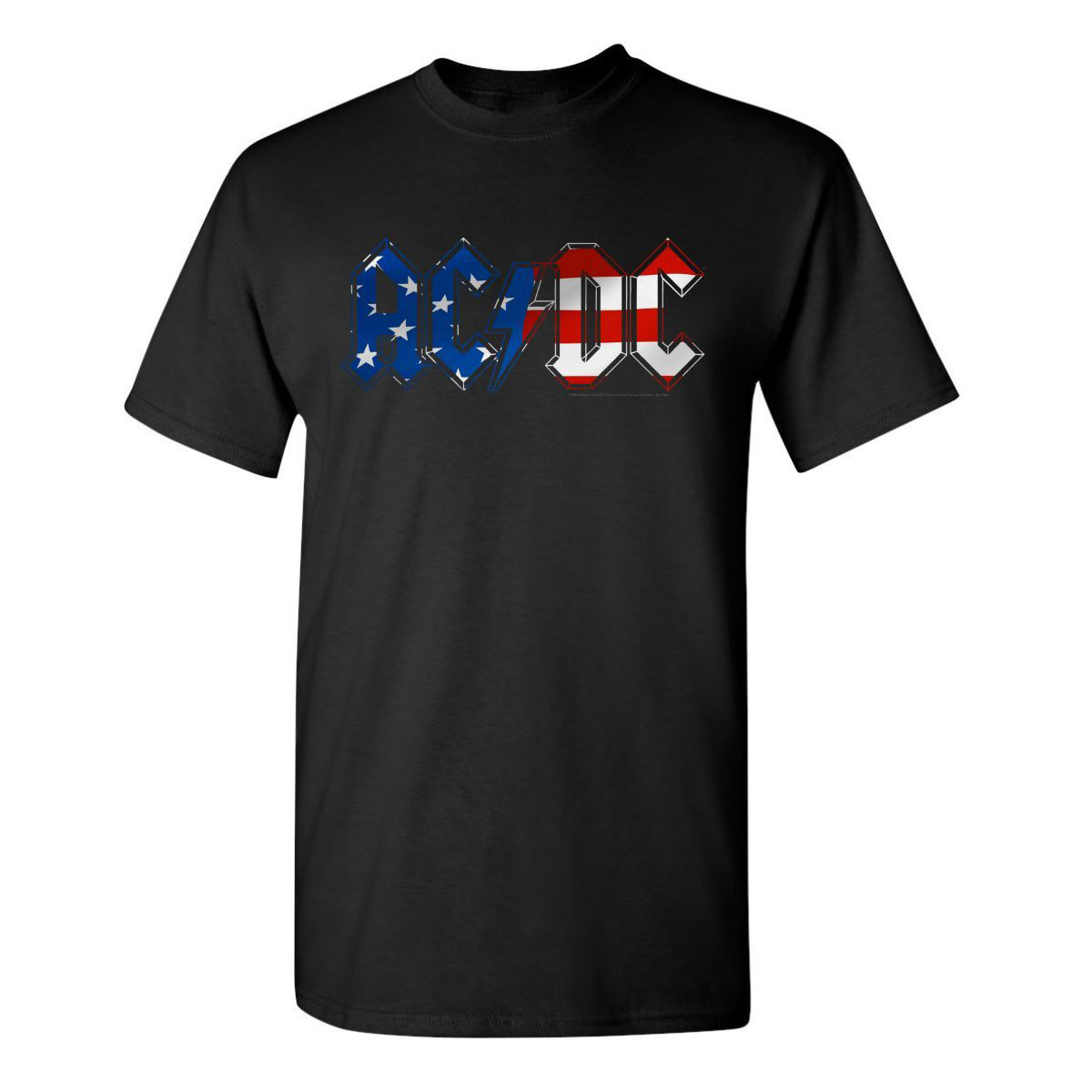 ACDC Stars And Stripes T-Shirt Perfect Father's Day Gifts Oregontrailrvpk Shirt