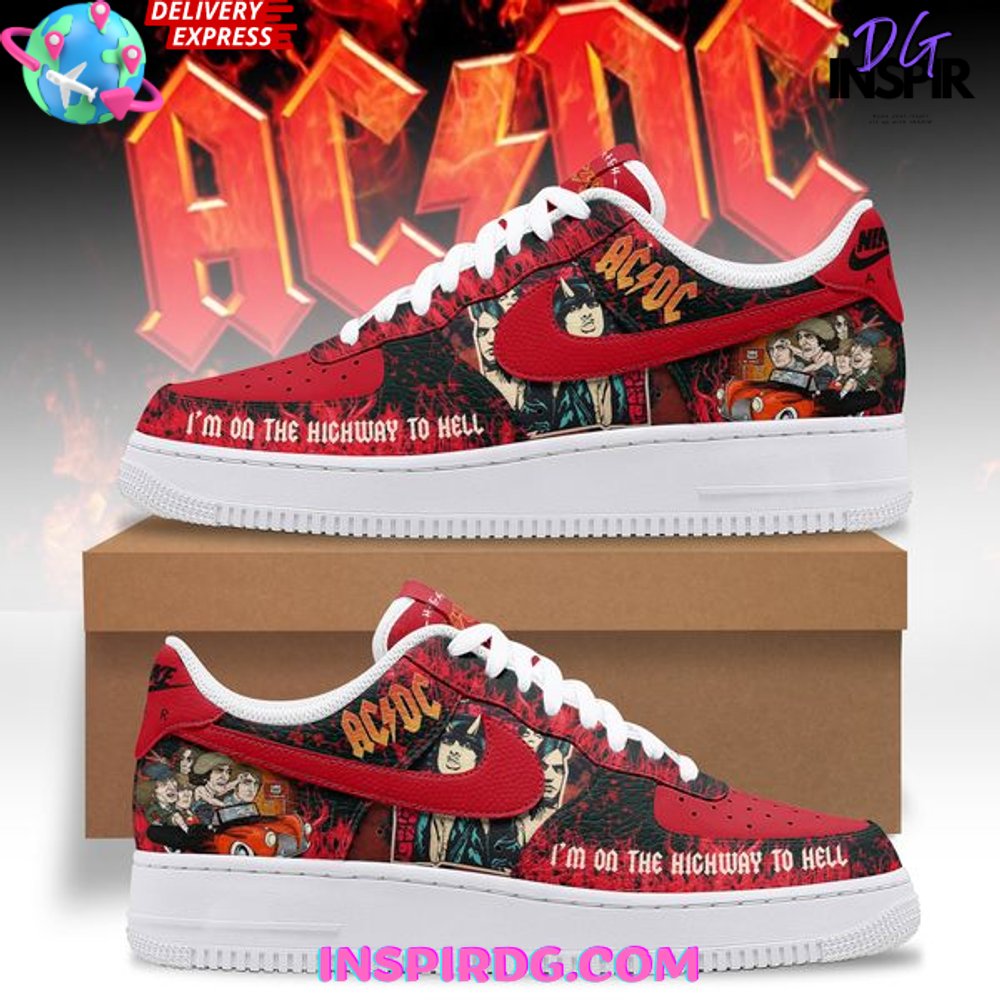 AC/DC x Limited Edition Air Force 1