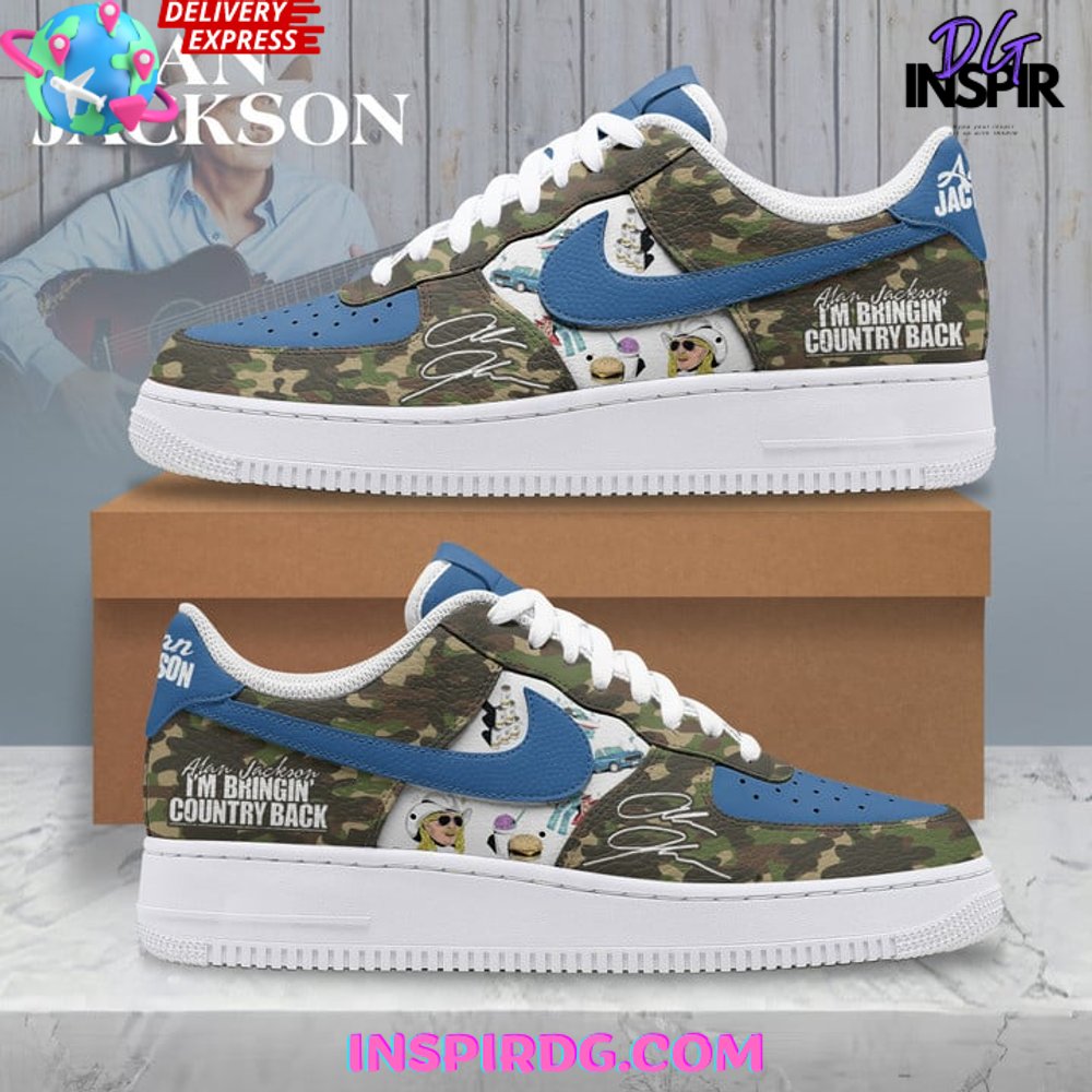 Alan Jackson Limited Edition Air Force 1