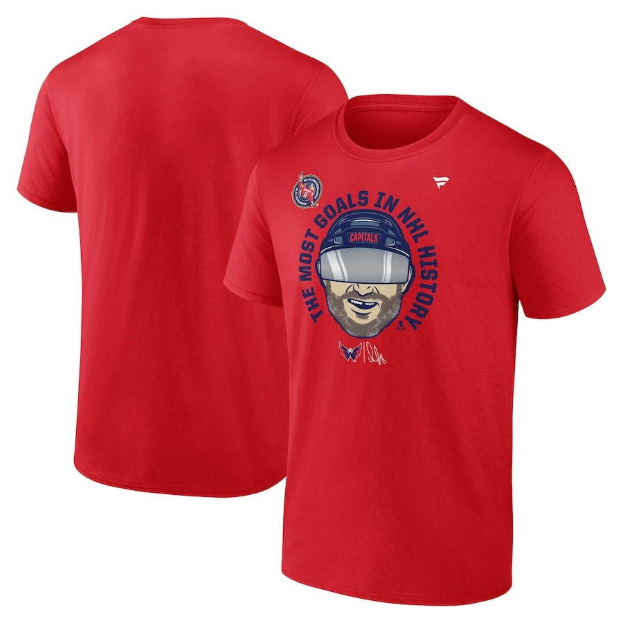 Alex Ovechkin 895 T-Shirt The Most Goals In NHL History Hockey Washington Capitals Merch Oregontrailrvpk Shirt