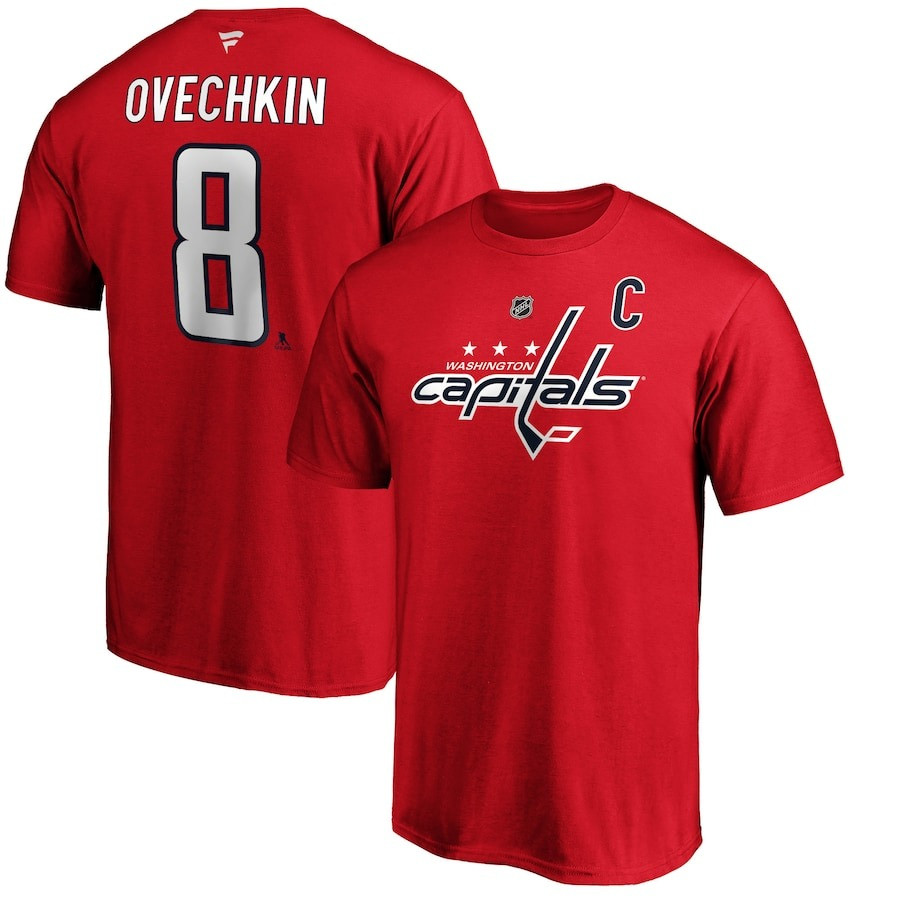 Alex Ovechkin T-Shirt Red Washington Capitals Hockey Father's Day Oregontrailrvpk Shirt