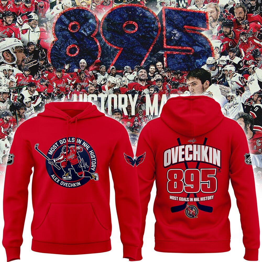 Alexander Ovechkin Washington Capitals All-Time Leading Goal Scorer Gr8 Hoodie Best Ice Hockey Present