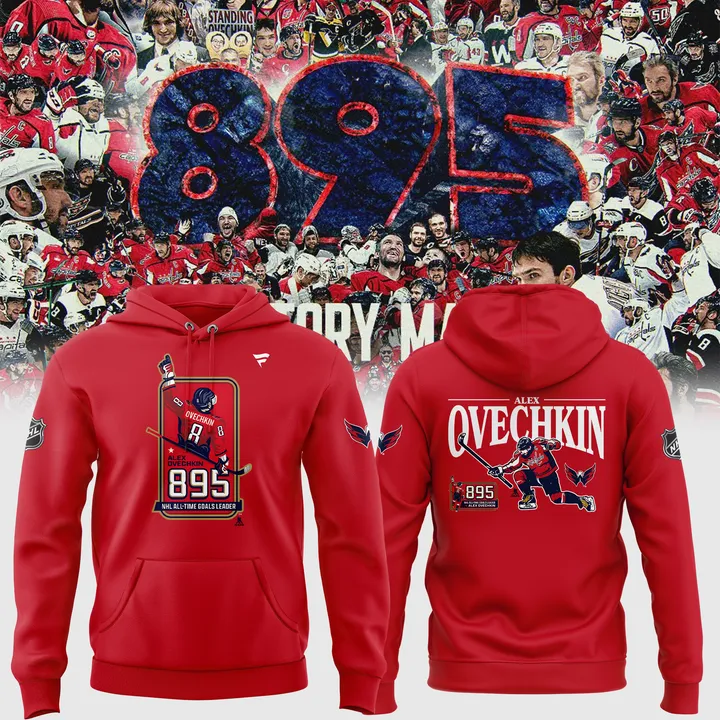 Alexander Ovechkin Washington Capitals All-Time Leading Goal Scorer Gr8 Hoodie Best Presents For Ice Hockey Players