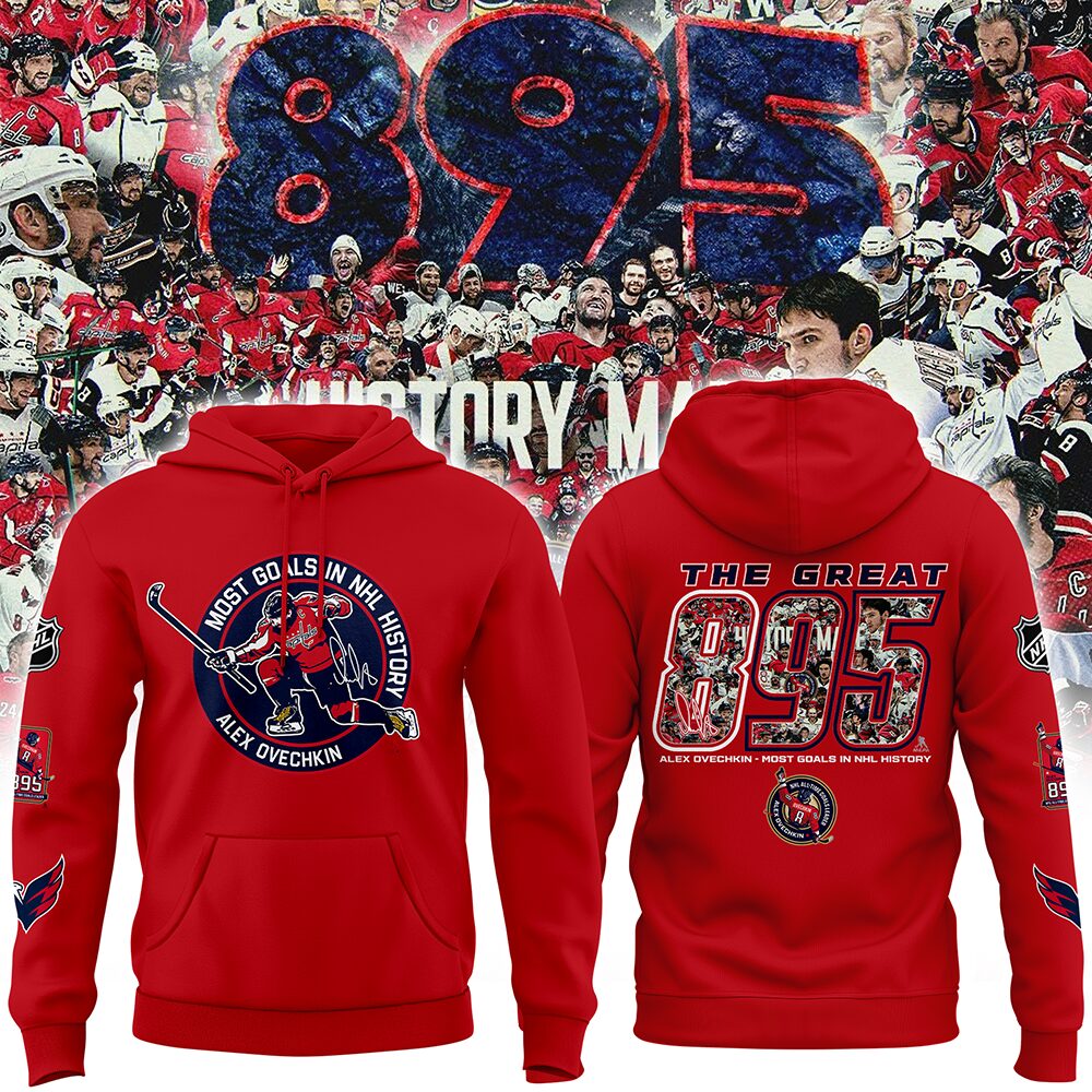 Alexander Ovechkin Washington Capitals All-Time Leading Goal Scorer Gr8 Hoodie Best Presents For Ice Hockey Playes