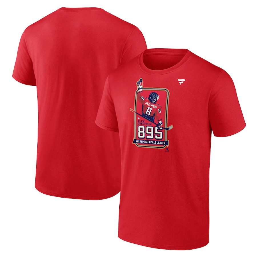 Alexander Ovechkin Washington Capitals All-Time Leading Goal Scorer Gr8 T-Shirt For Ice Hockey Teammates Oregontrailrvpk Shirt