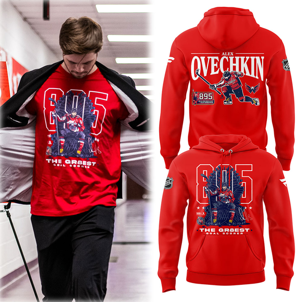 Alexander Ovechkin Washington Capitals The Gr8Est Goal Scorer Hoodie Best Ice Hockey Gifts