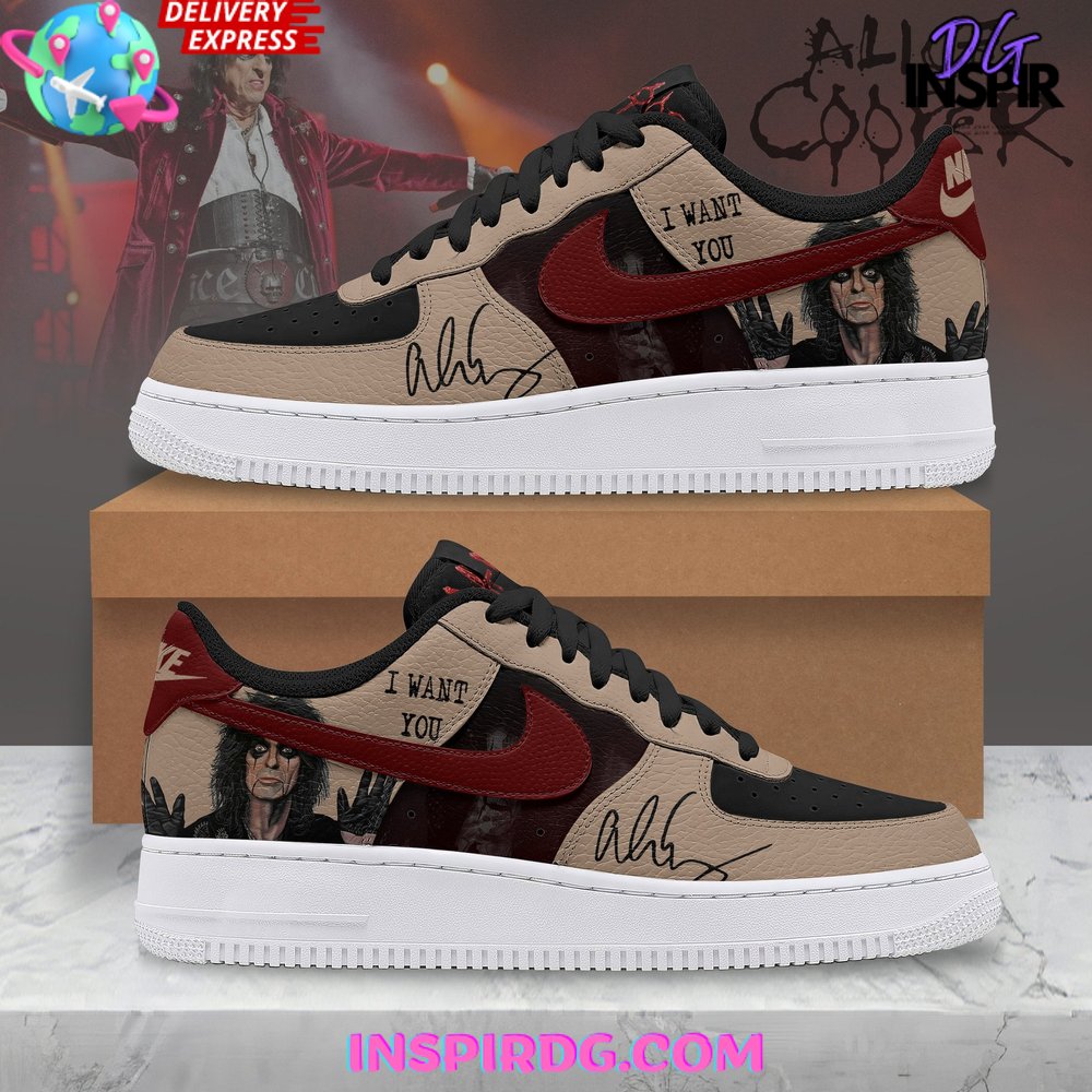 Alice Cooper I Want You Air Force 1 Sneaker