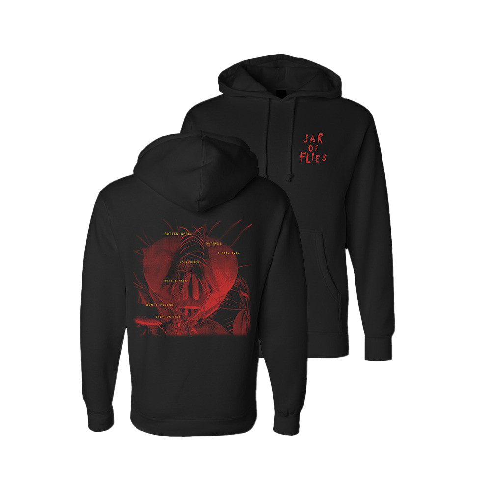 Alice In Chains Jar Of Flies Tracklist Hoodie Music Gifts For Rock Band Fans