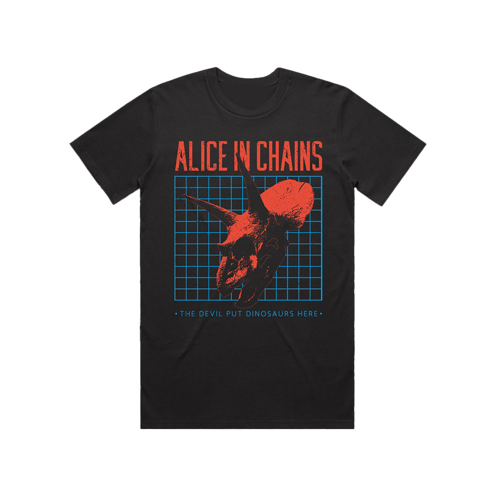 Alice In Chains Shirt The Devil Put Dinosaurs Here T-Shirt Oregontrailrvpk Shirt