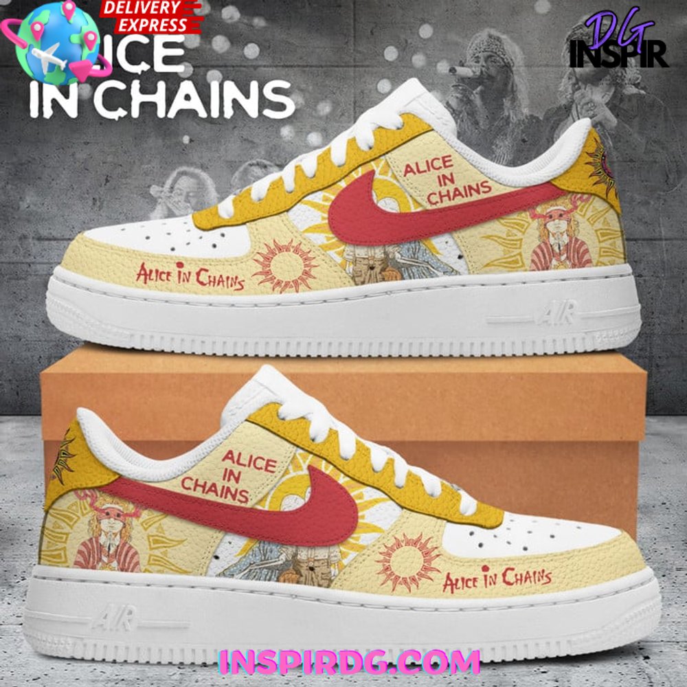 Alice In Chains Sunset Limited Editon Air Force 1