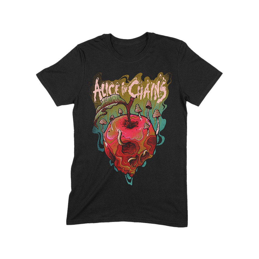 Alice In Chains Trippy Rotten Apple T-Shirt Best Oregontrailrvpk Shirt