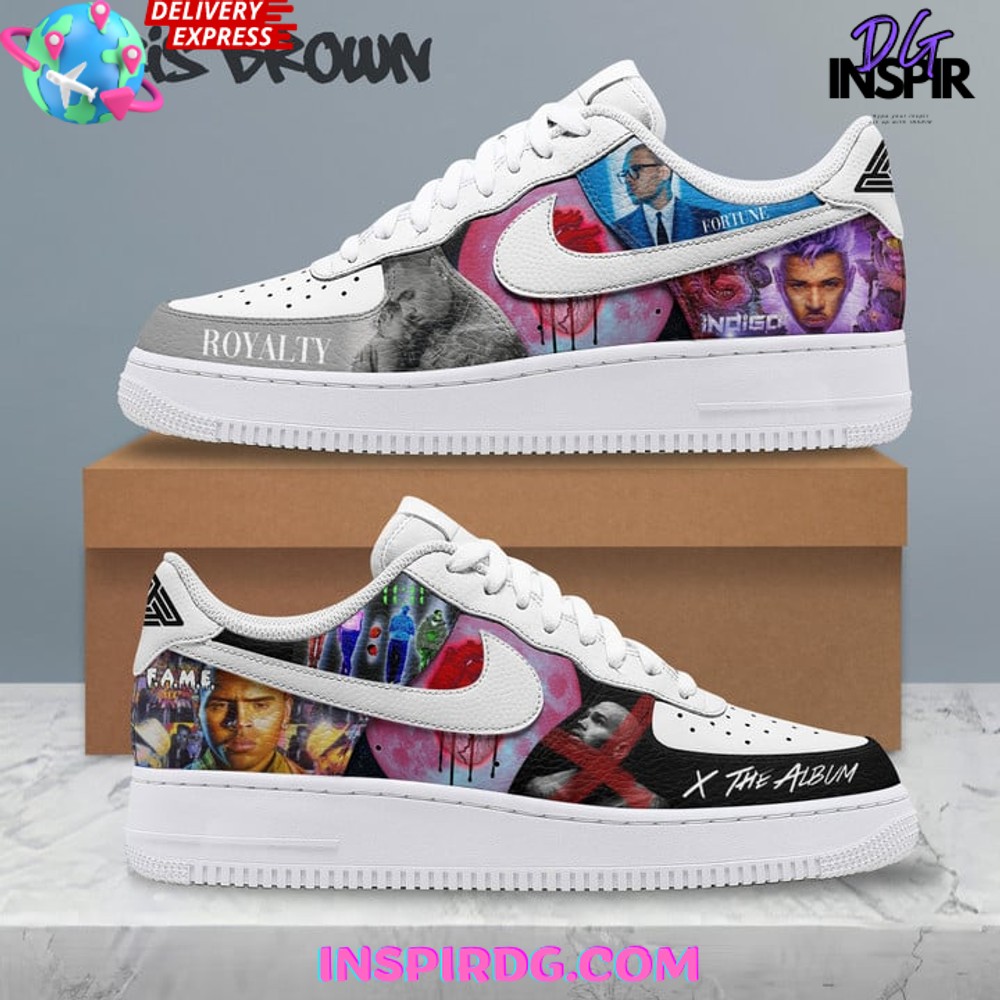 All Album Chris Brown Limited Edition Air Force 1