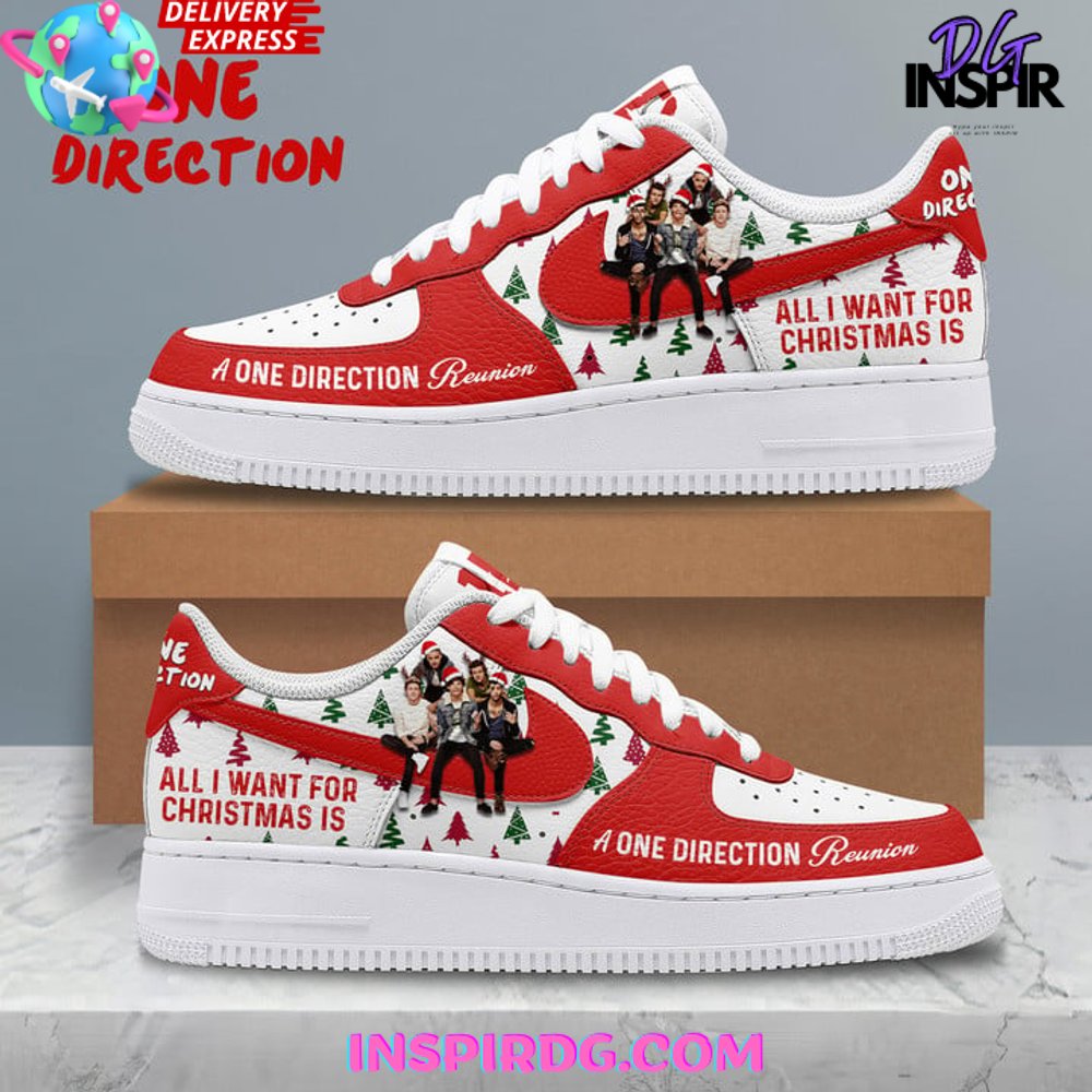 All I Want for Christmas is One Direction Limited Edition Air Force 1