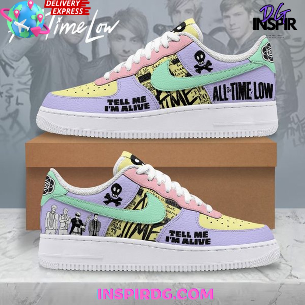 All Time Low Limited Edition Air Force 1