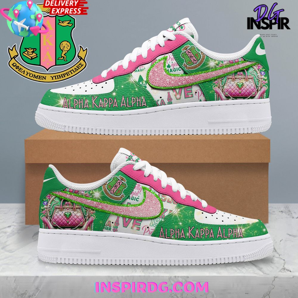 Alpha Kappa Alpha Limited Edition Air Force 1