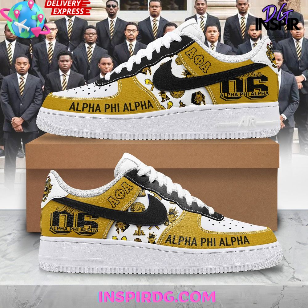 Alpha Phi Alpha Limited Edition Air Force 1
