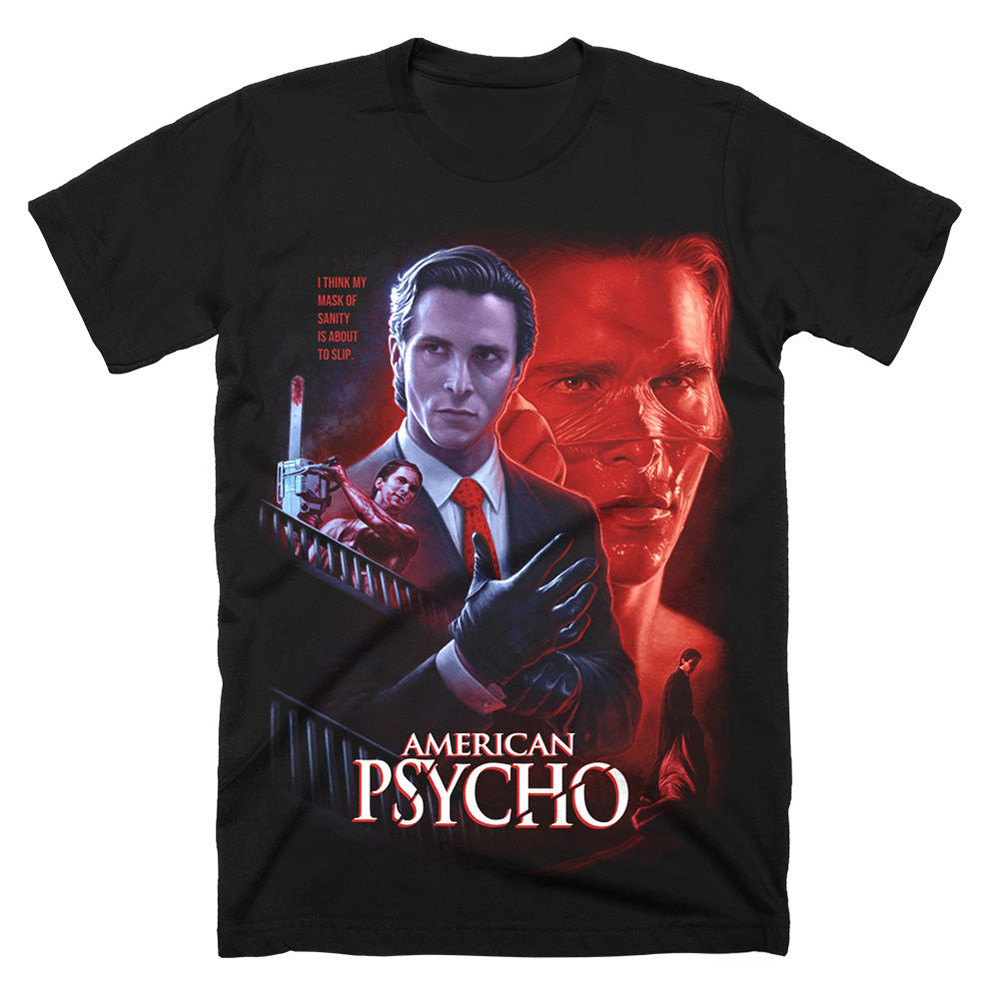 American Psycho About To Slip T-Shirt Merchandise Scary Horror Film Fan Apparel Oregontrailrvpk Shirt